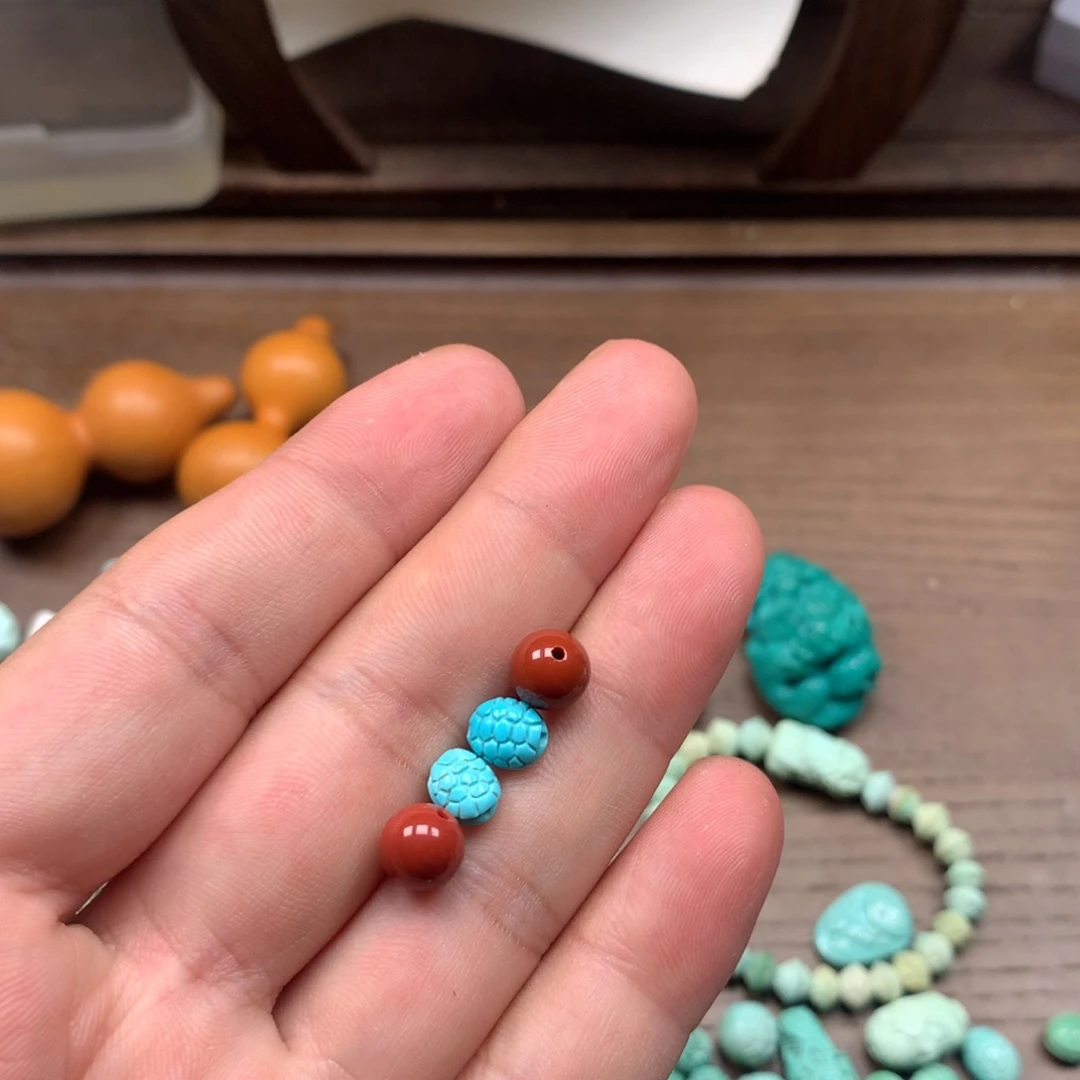 未镶嵌雕刻南红玛瑙