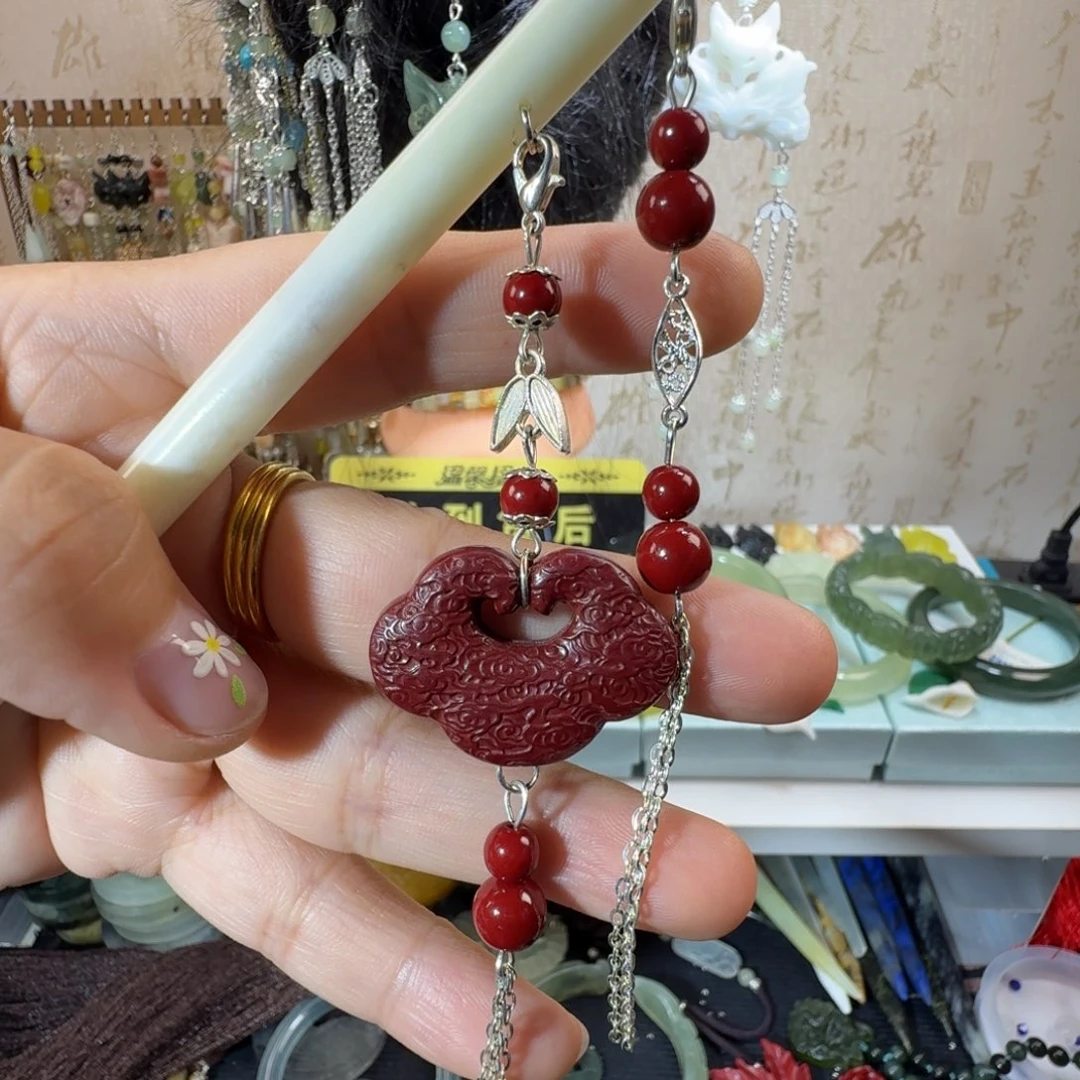 岫玉未镶嵌发簪福利款