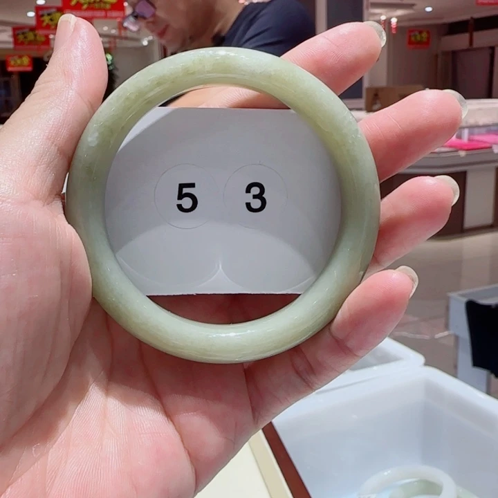 和田玉未镶嵌手镯46