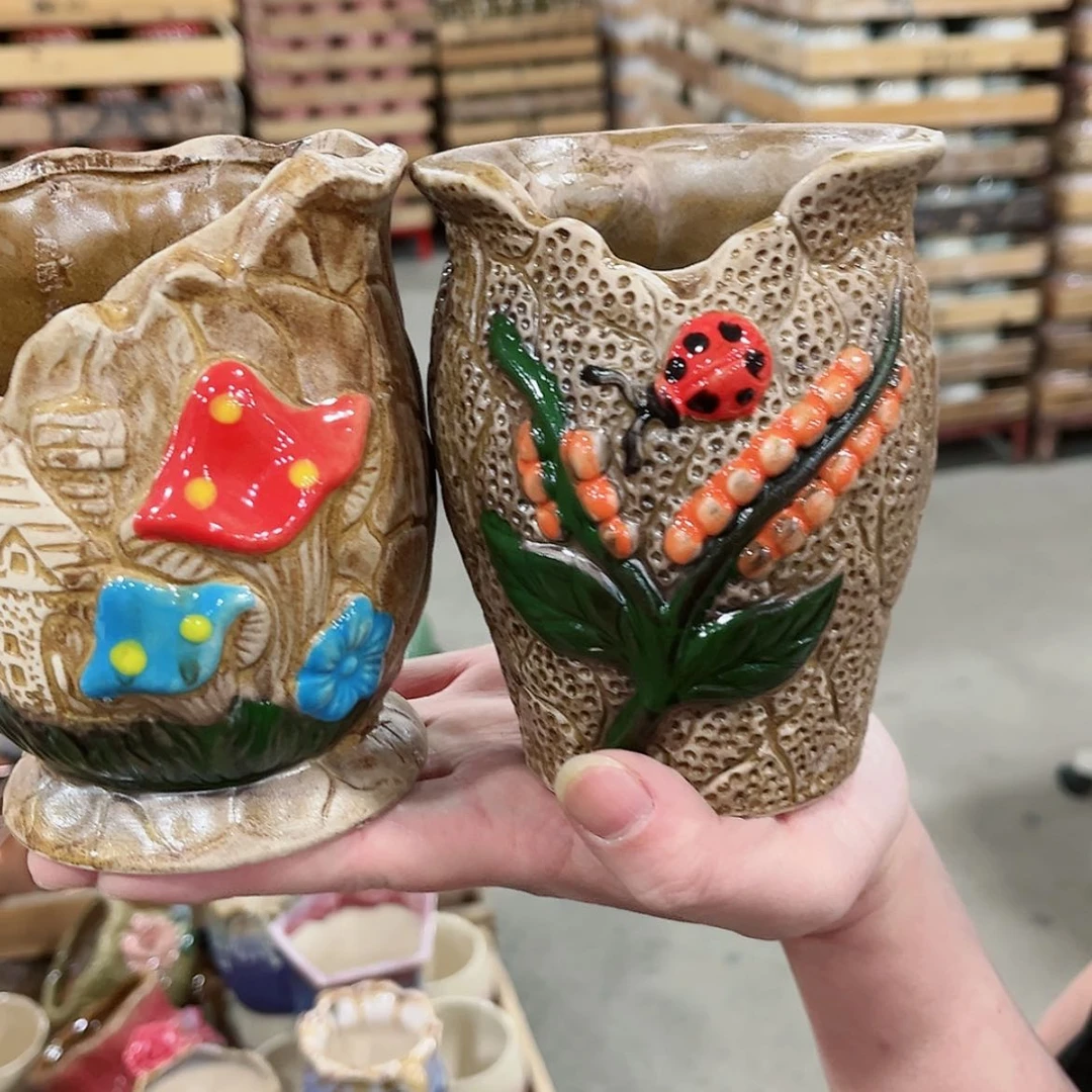 【闪购商品】陶瓷陶瓷多肉植物花盆