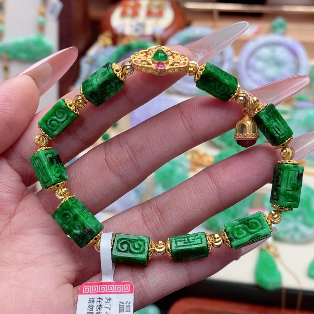 未镶嵌手串翡翠翡翠手串