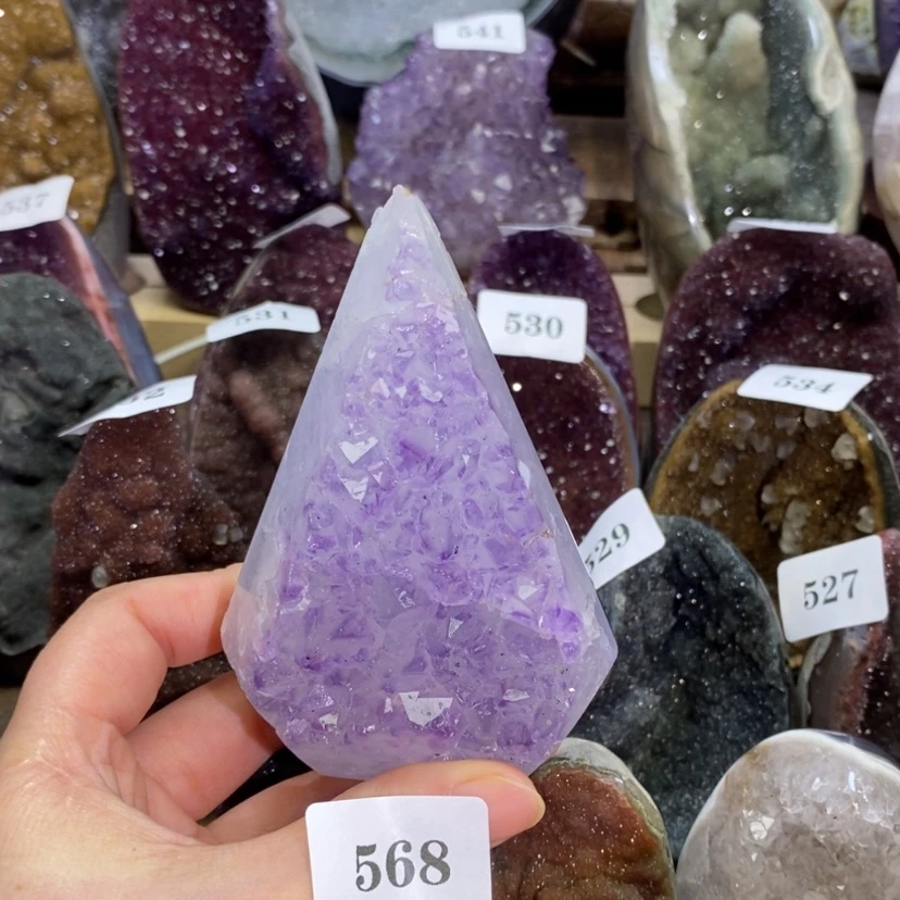 【闪购商品】未镶嵌大型摆件（非配饰）紫晶