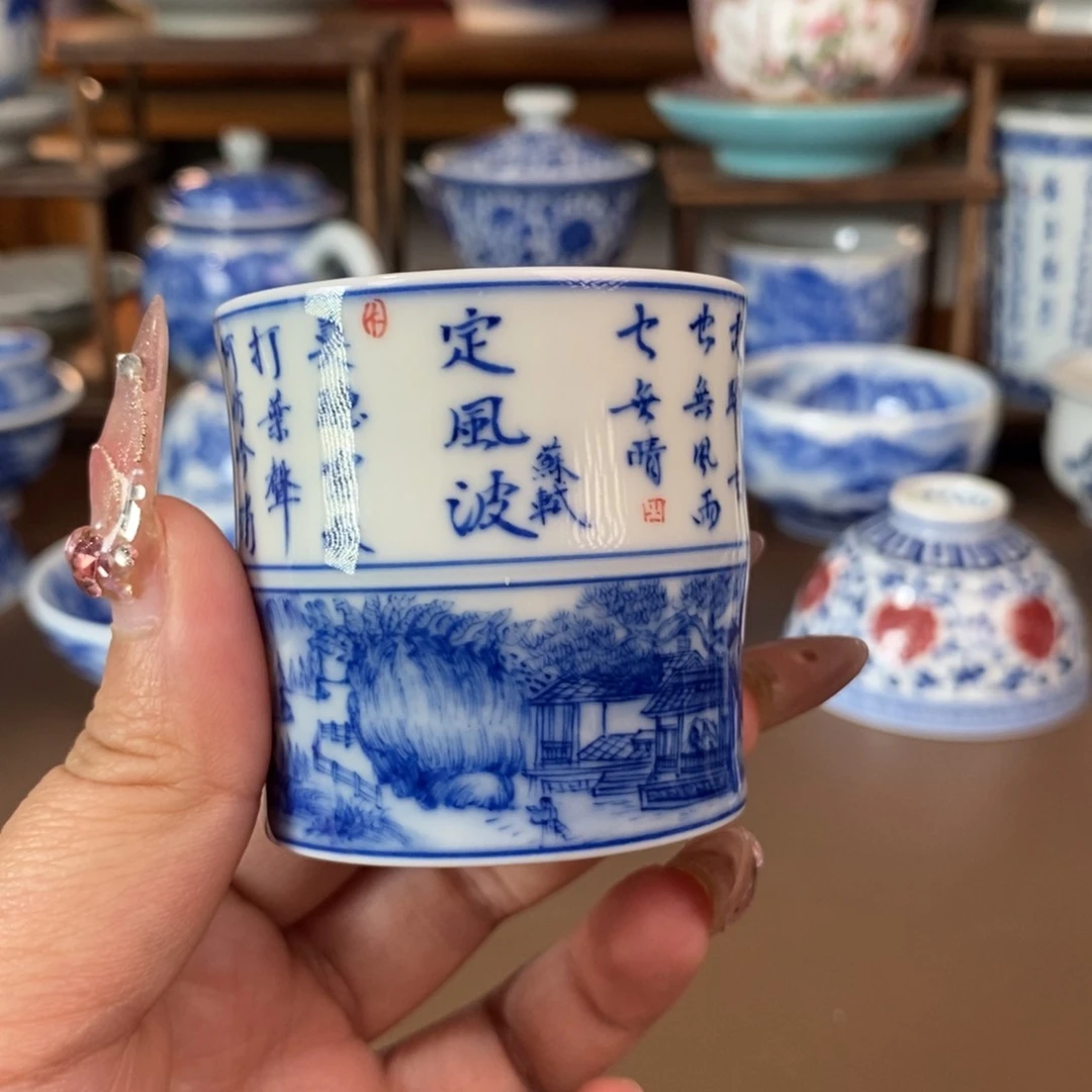 景德镇陶瓷手工手绘