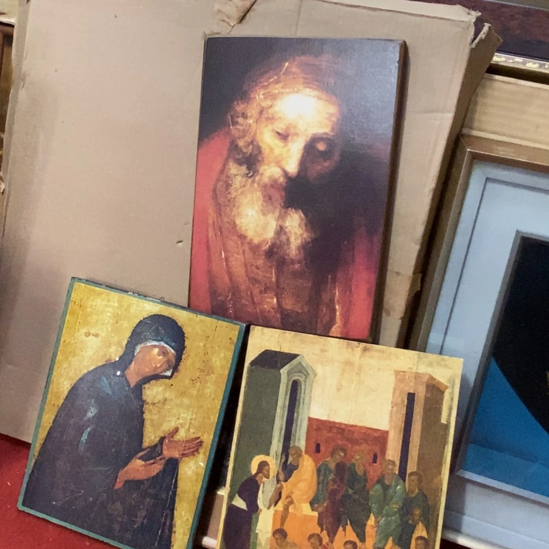 心**善精品剪纸年画作品