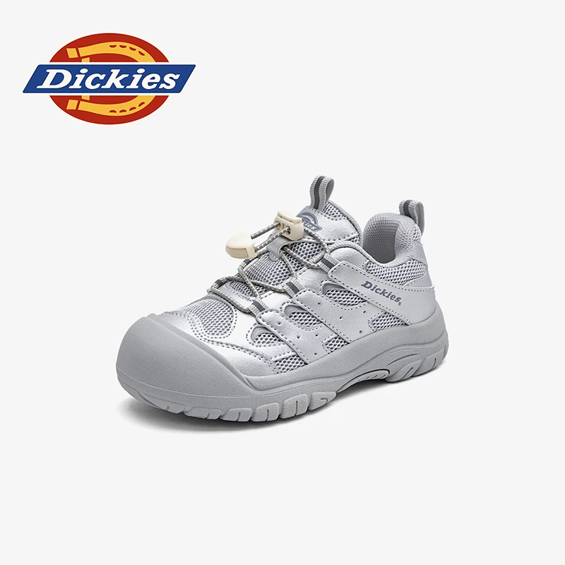 Dickies儿童2025秋冬季新款运动鞋旋转纽扣男童女童舒适时尚板鞋