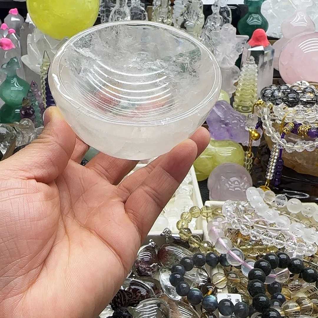 水晶未镶嵌车挂摆件