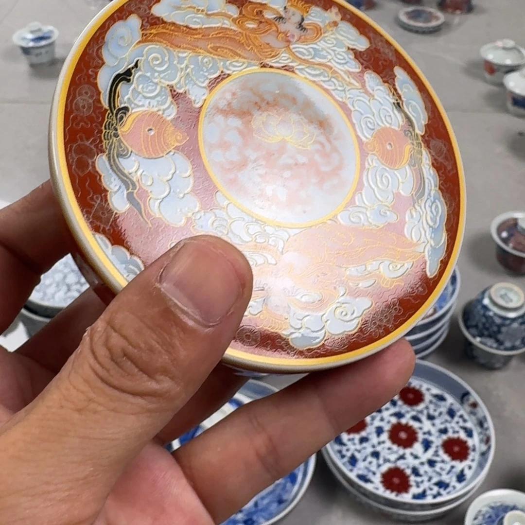 杯唐卡盖置景德镇