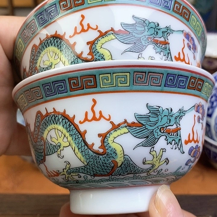 景德镇陶瓷藏式茶碗