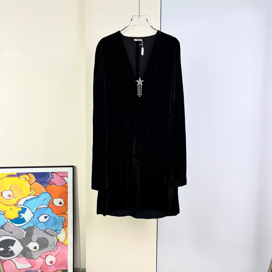 95新 MIU MIU/缪缪 连衣裙/40码/Xsp31357