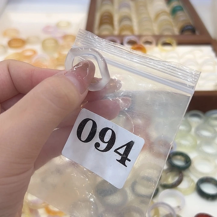 合金戒指玛瑙/玉髓94港14