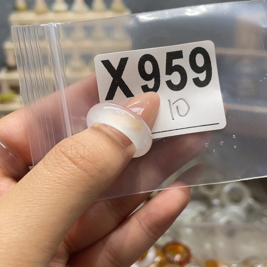 玛瑙/玉髓未镶嵌戒指959