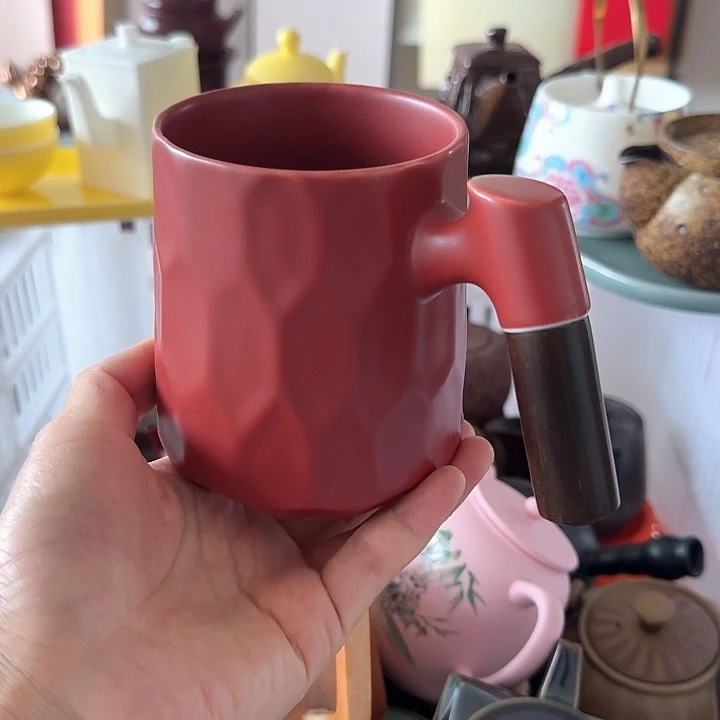 微瑕陶瓷茶具茶杯茶壶