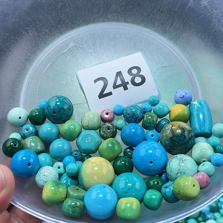 未镶嵌菱锰矿珠宝半成品
