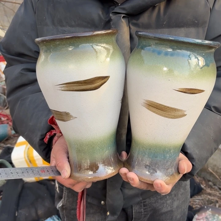 红陶口径 高度 花盆 14 26