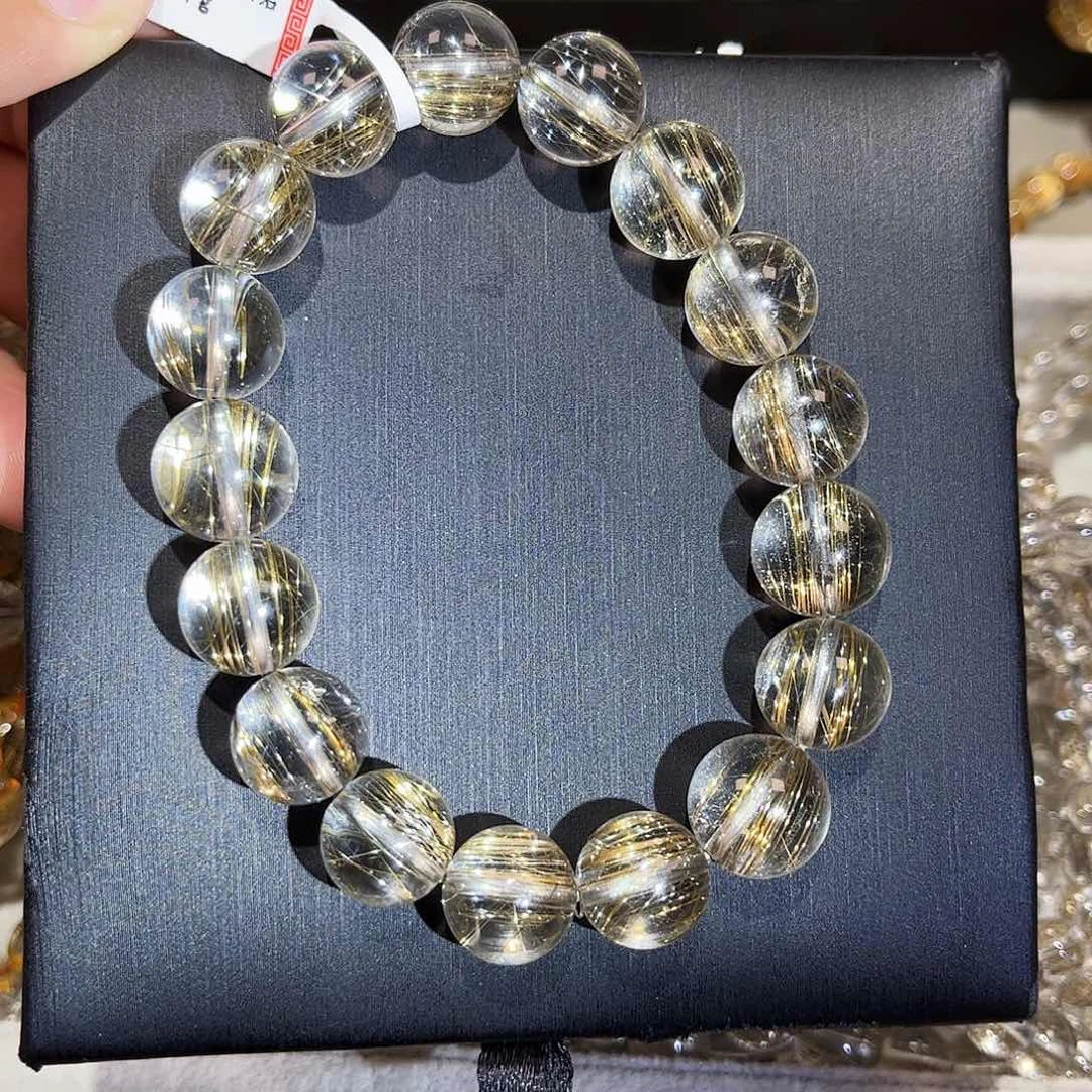 水晶手链未镶嵌银发晶手串