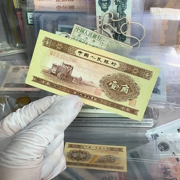 黄一角一张原票直板