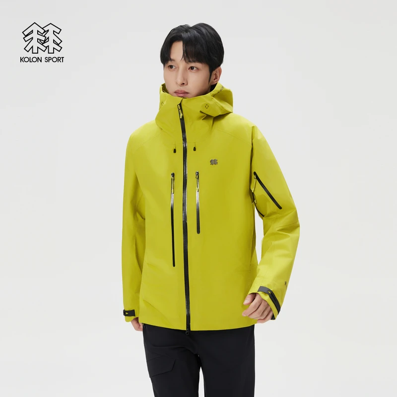KOLON SPORT可隆冲锋衣1级透湿防风男士GTX PROSHELL防水夹克