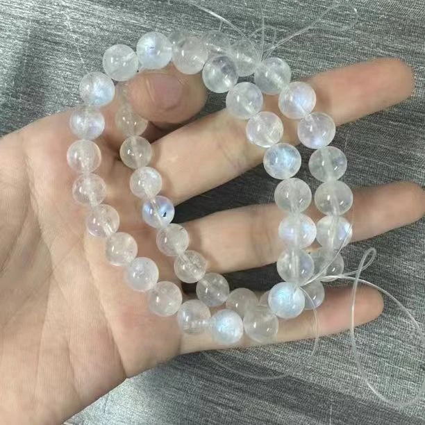 带黑点月光石单圈手串（多样性发一条）默认有黑点！！！介意勿拍