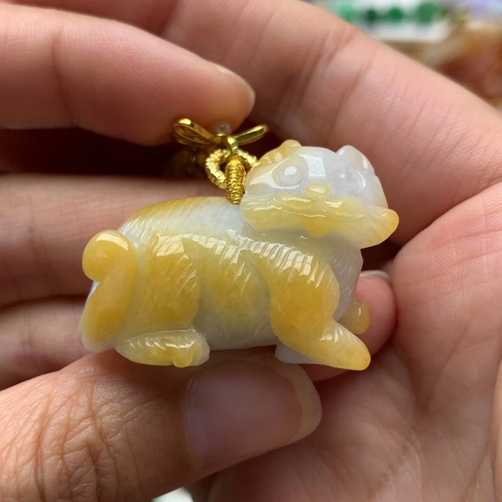 颈饰未镶嵌翡翠翡翠