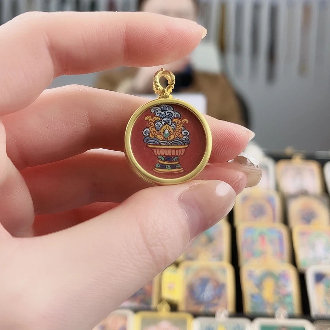 吊坠六字八宝 宝瓶2.0