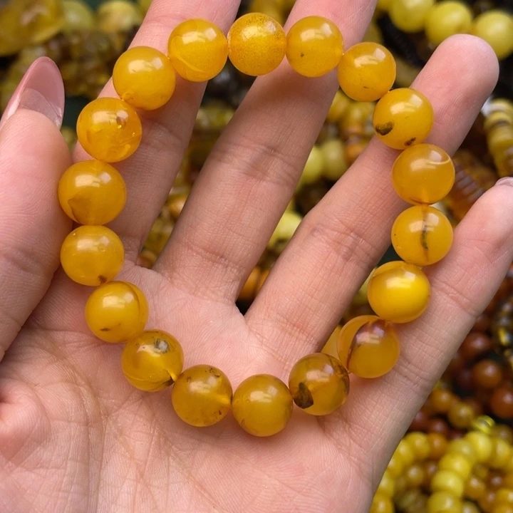 琥珀未镶嵌珠宝奇石