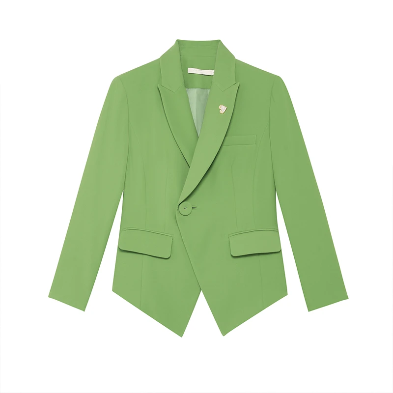 【诗语专属】商场同款新品宽松抗皱西装外套N203A31056A