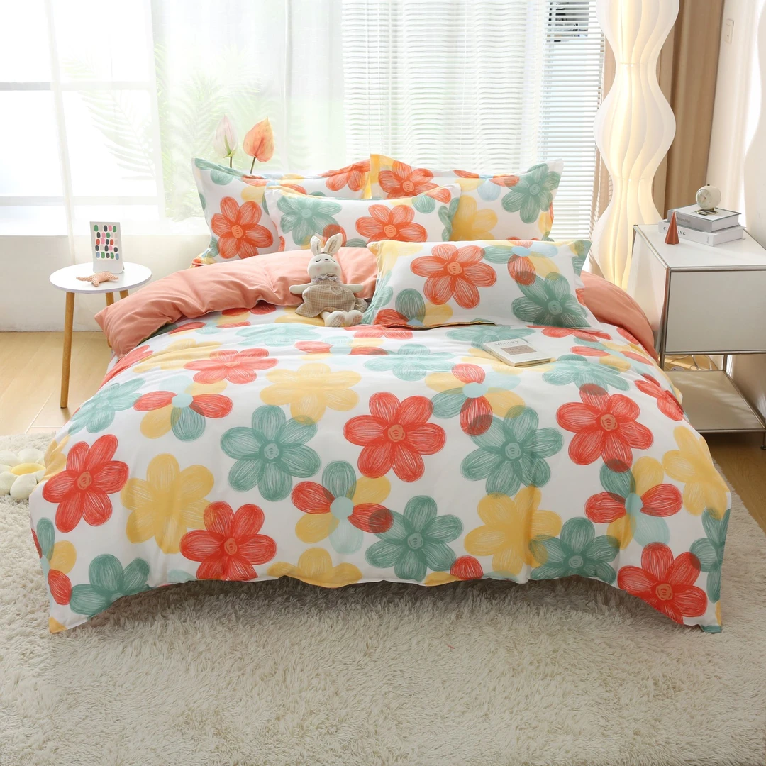 1.8m*2.2m（±5cm）被罩【甜蜜花朵】