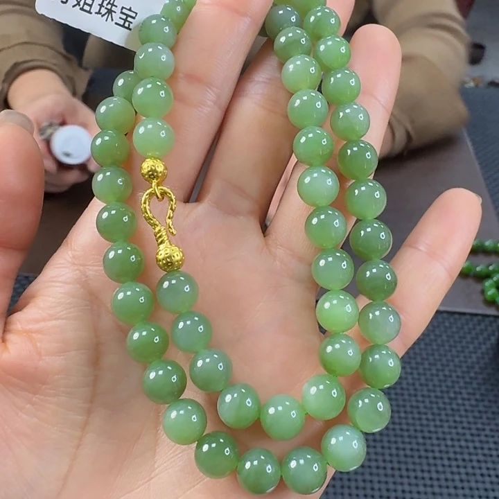 颈饰未镶嵌和田玉（碧玉）卡8