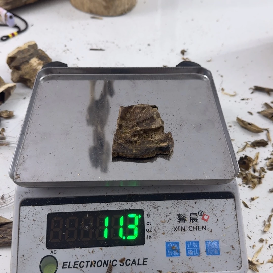 沉香沉香碎屑绿绮楠沉香11.3克
