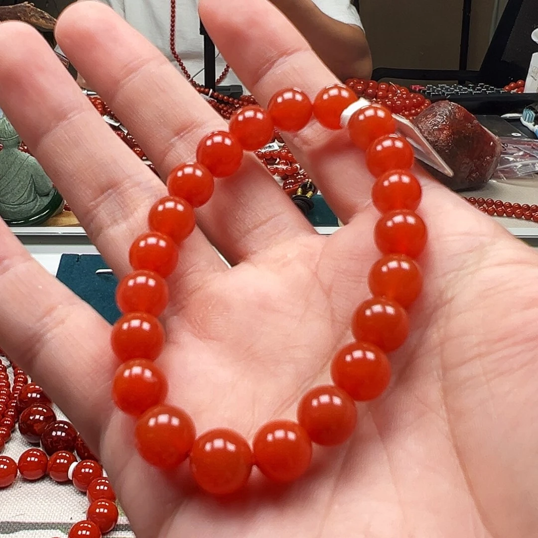 手串未镶嵌南红玛瑙