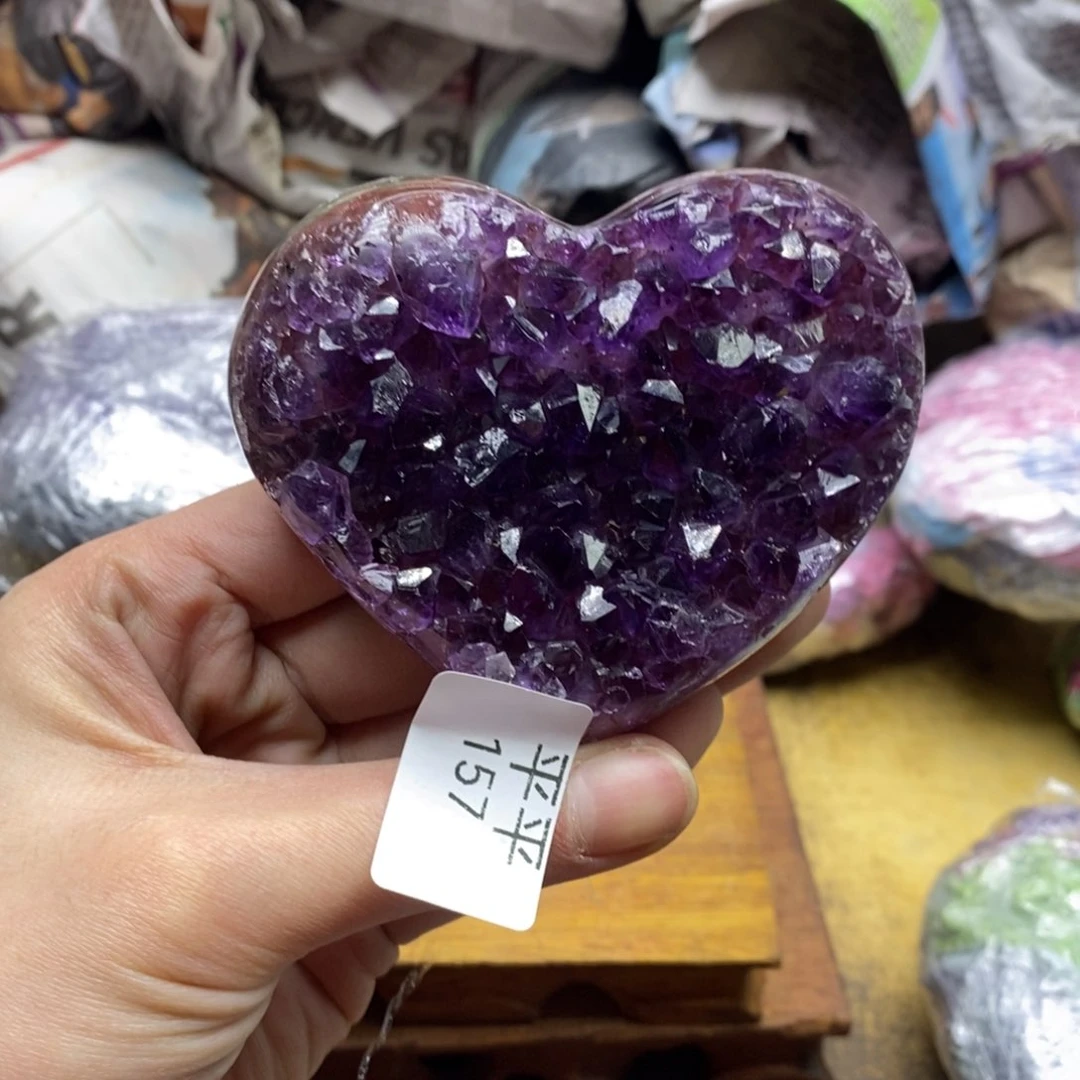 紫晶乌拉圭未镶嵌