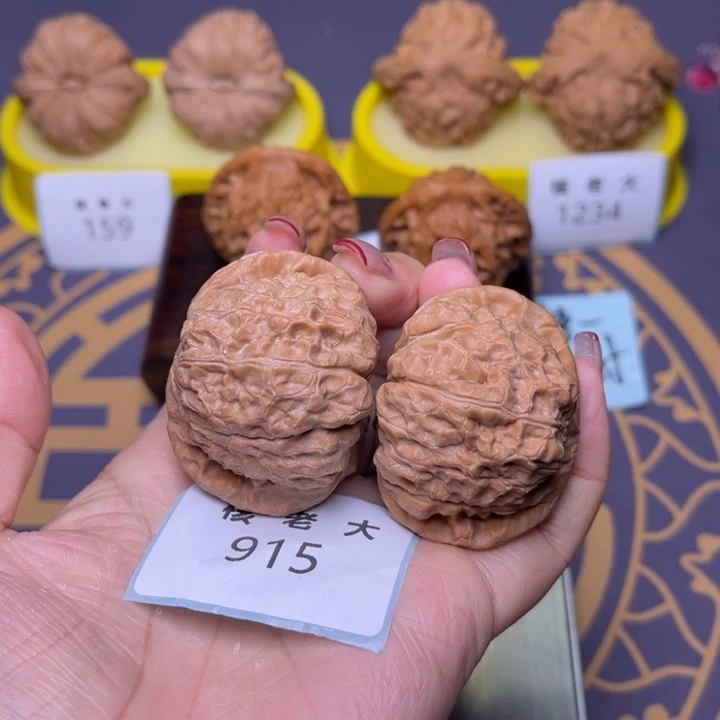 把件文玩核桃南瓜43.915 49克