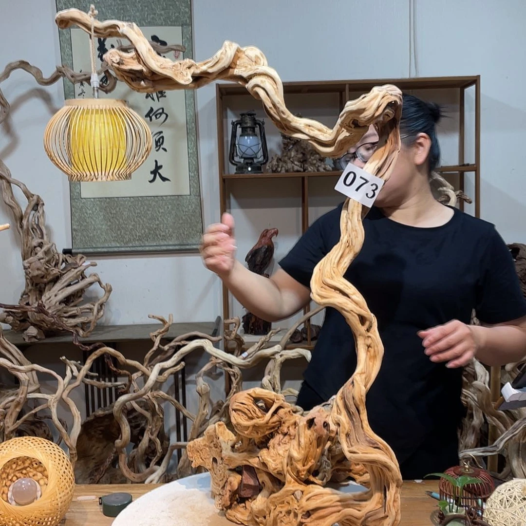 香榧木用****8杜鹃根根艺摆件