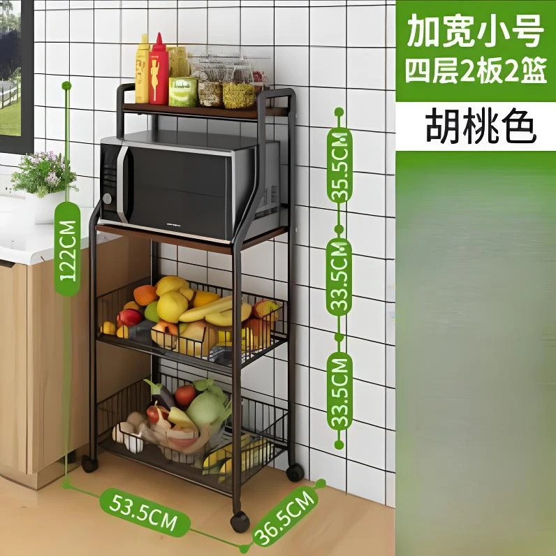 （颜色混发）STC0001#50*35*123cm手推车置物架库存尾货（三楼）