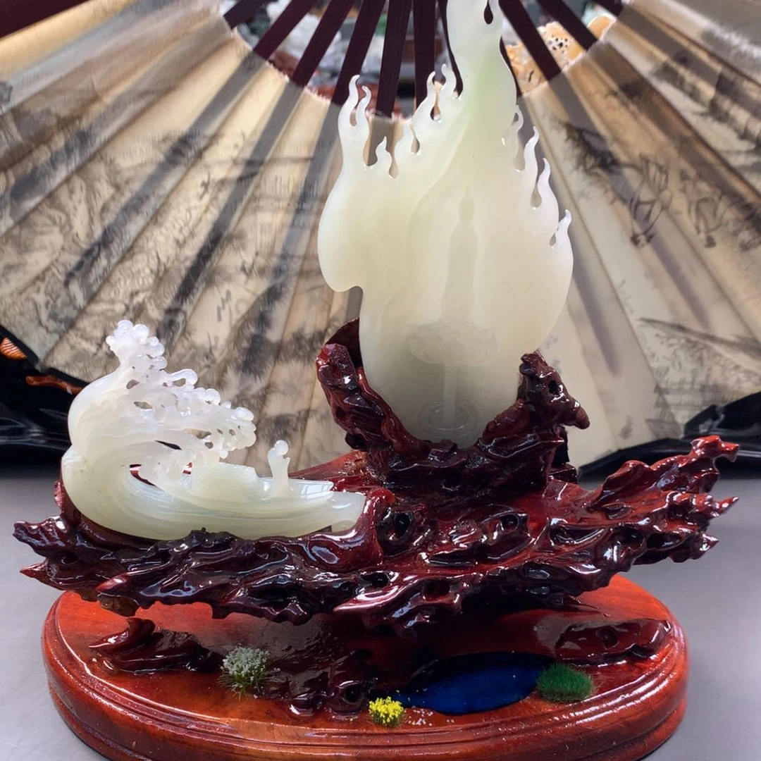 和田玉挂件未镶嵌和田玉摆件未镶嵌