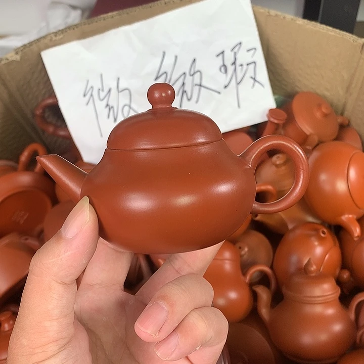 原矿朱泥茶具茶壶家用120