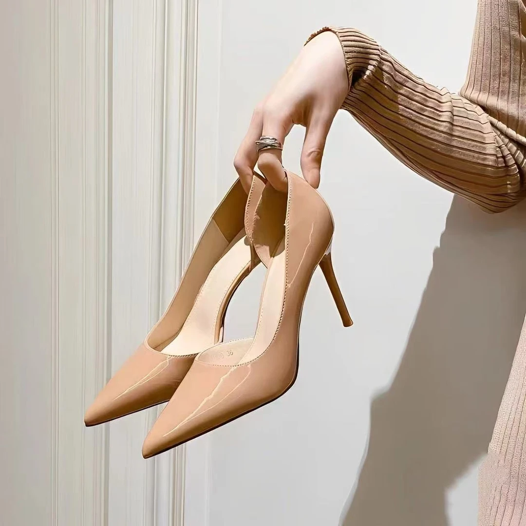 小众百搭鞋子高跟鞋女2025爆款洋气（编码链接A201-A400）气质时尚