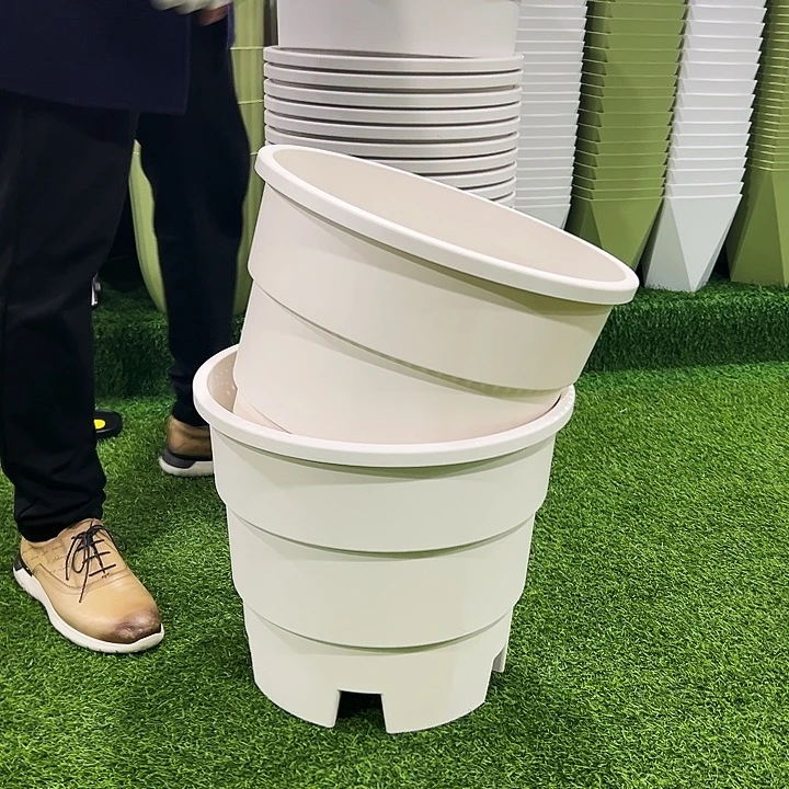 微瑕蓝莓盆口41高35白色3只无托