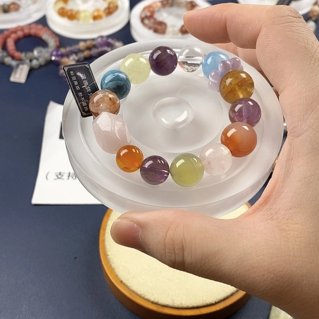 银S925镶嵌手链水晶