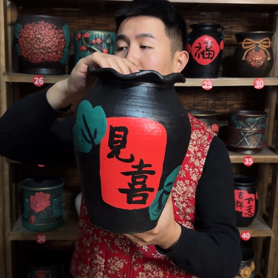 带孔高端浮雕花盆抢抢抢25-15