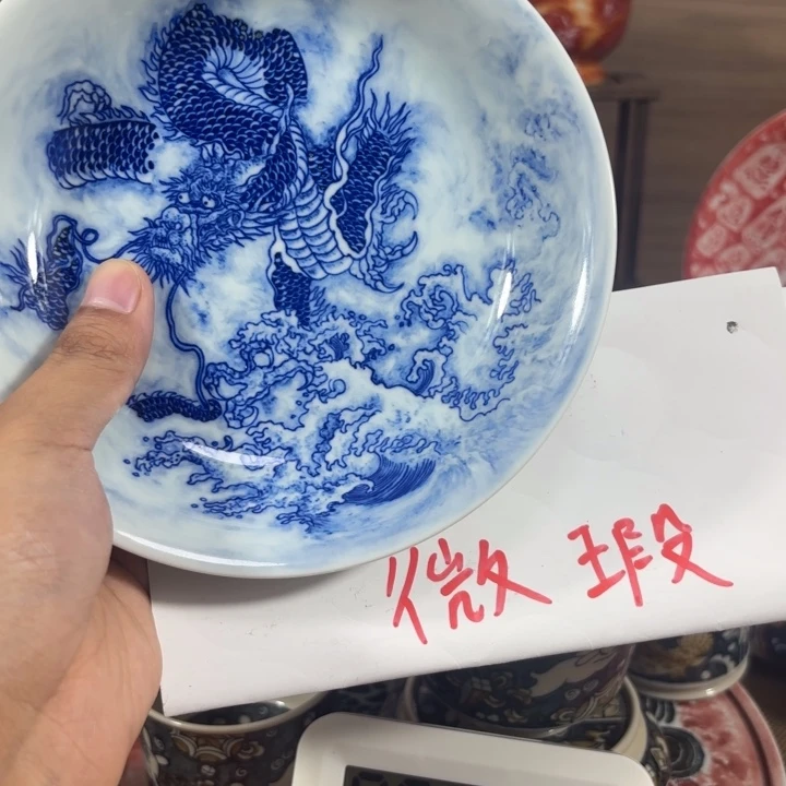 热***陈景德镇手工手绘陶瓷