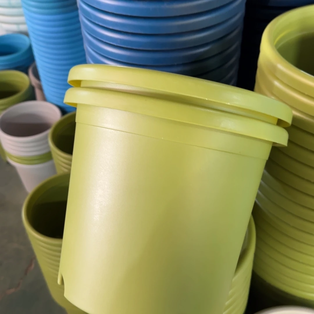 树脂四季盆4#无拖果绿微瑕8