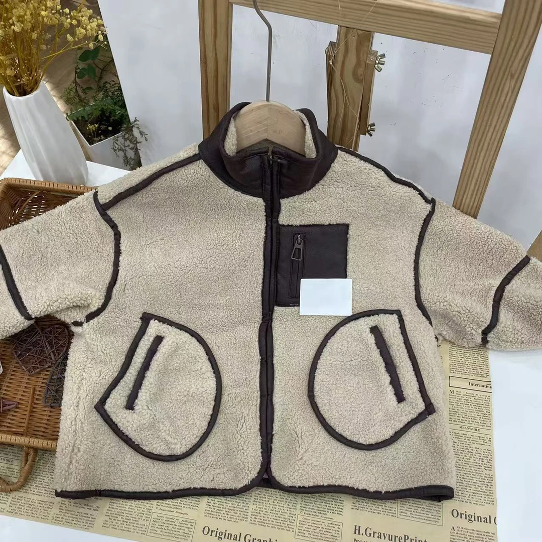 2329冬季中童皮毛外套L