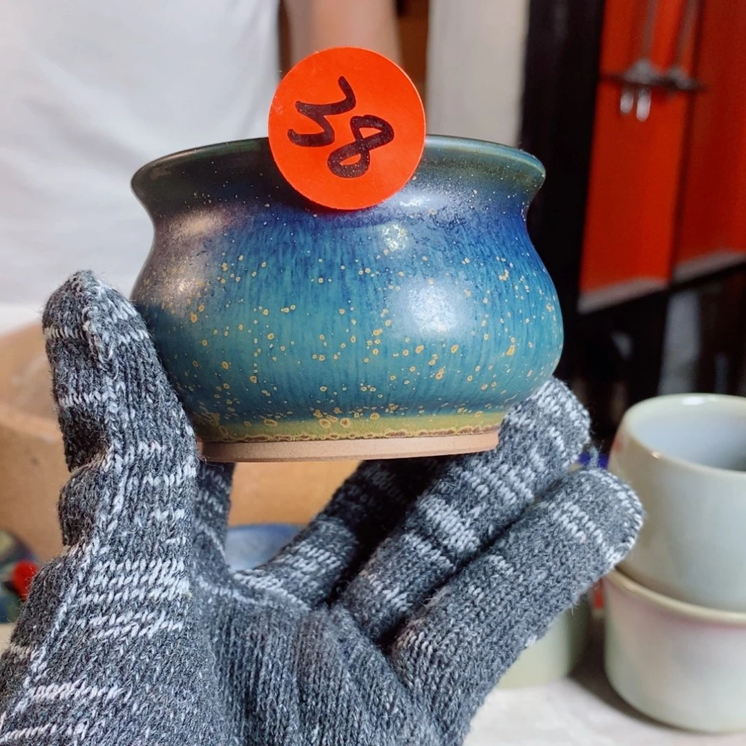 神后钧瓷手工，茶器
