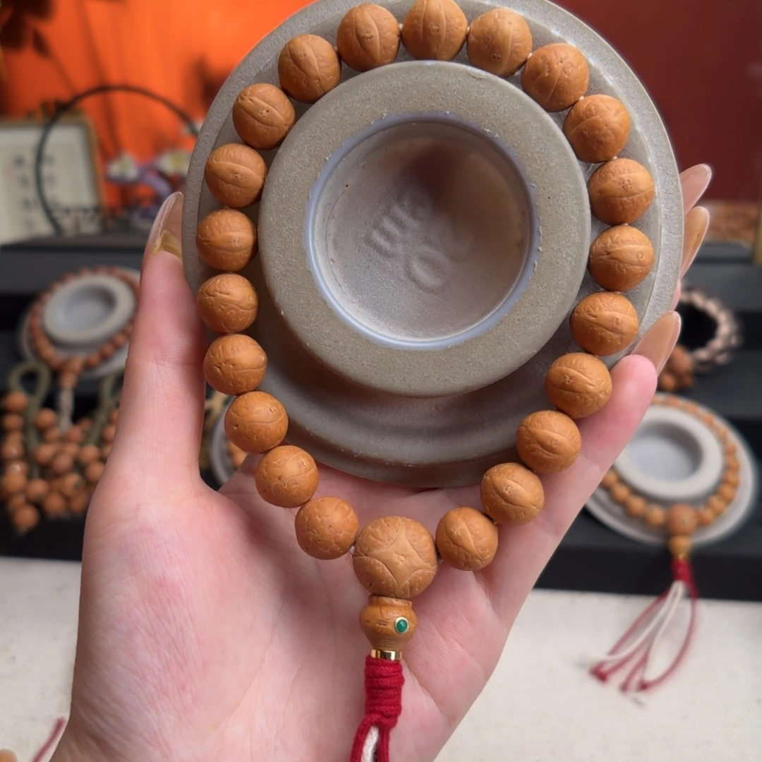 手串凤眼菩提12.5mm铁籽单圈素串货头