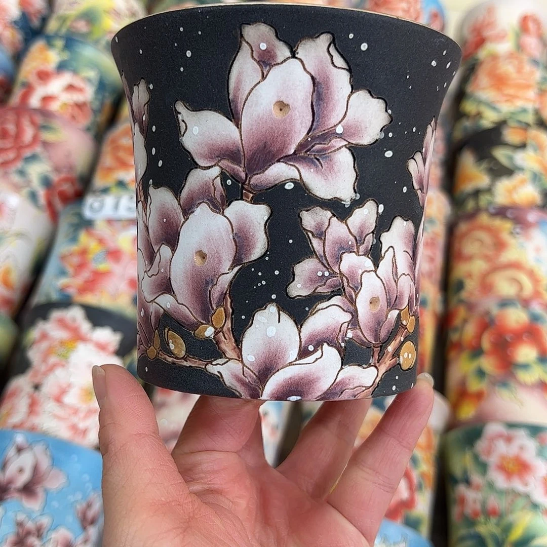 景德镇炫彩手绘口10