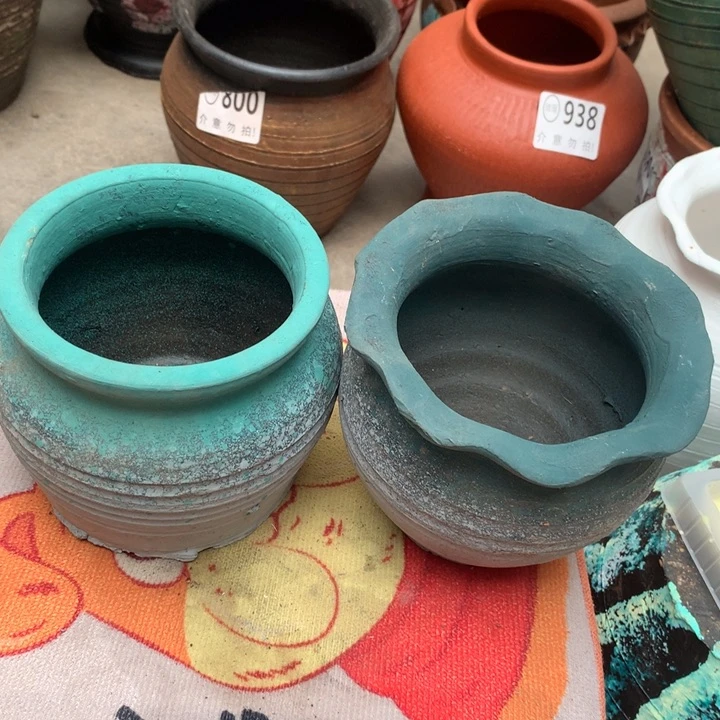 【闪购商品】粗糙盆有孔高10口11