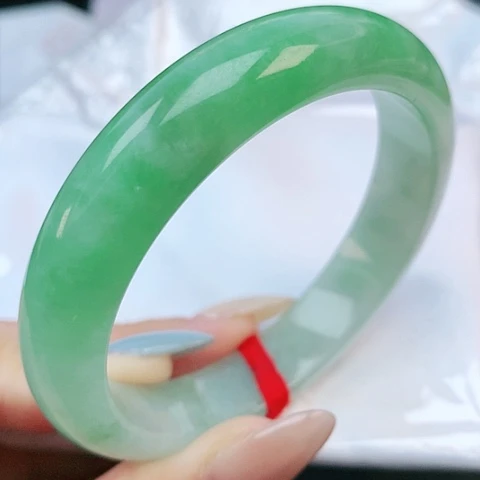 未镶嵌手镯翡翠56圈口882379