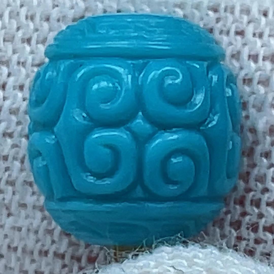 绿松石未镶嵌珠宝半成品