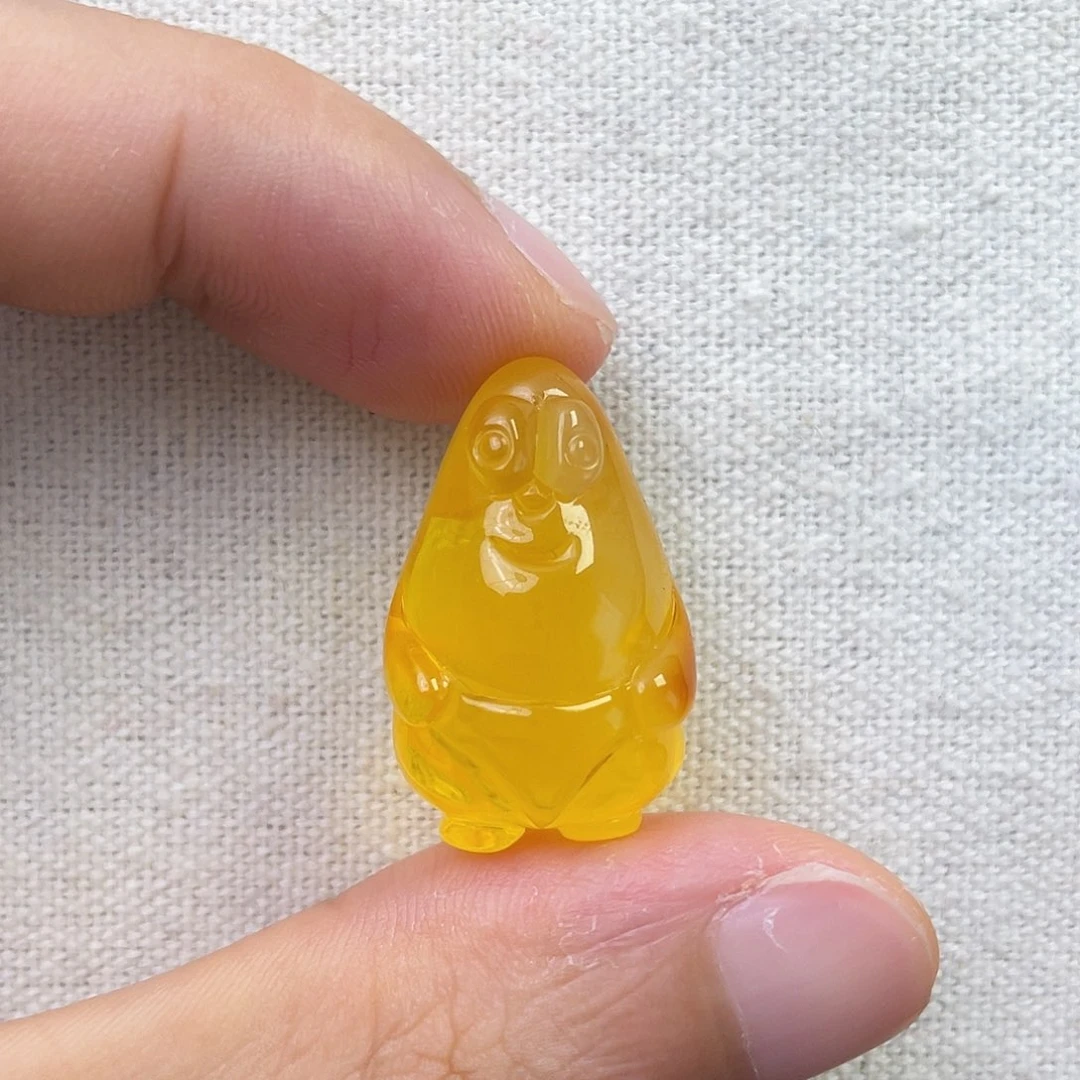 琥珀未镶嵌裸石派大星